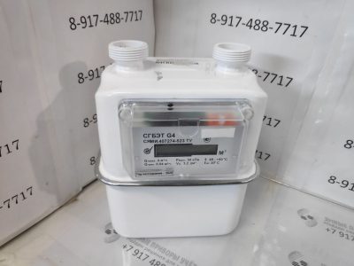 Газовый счетчик СГБЭТ G4